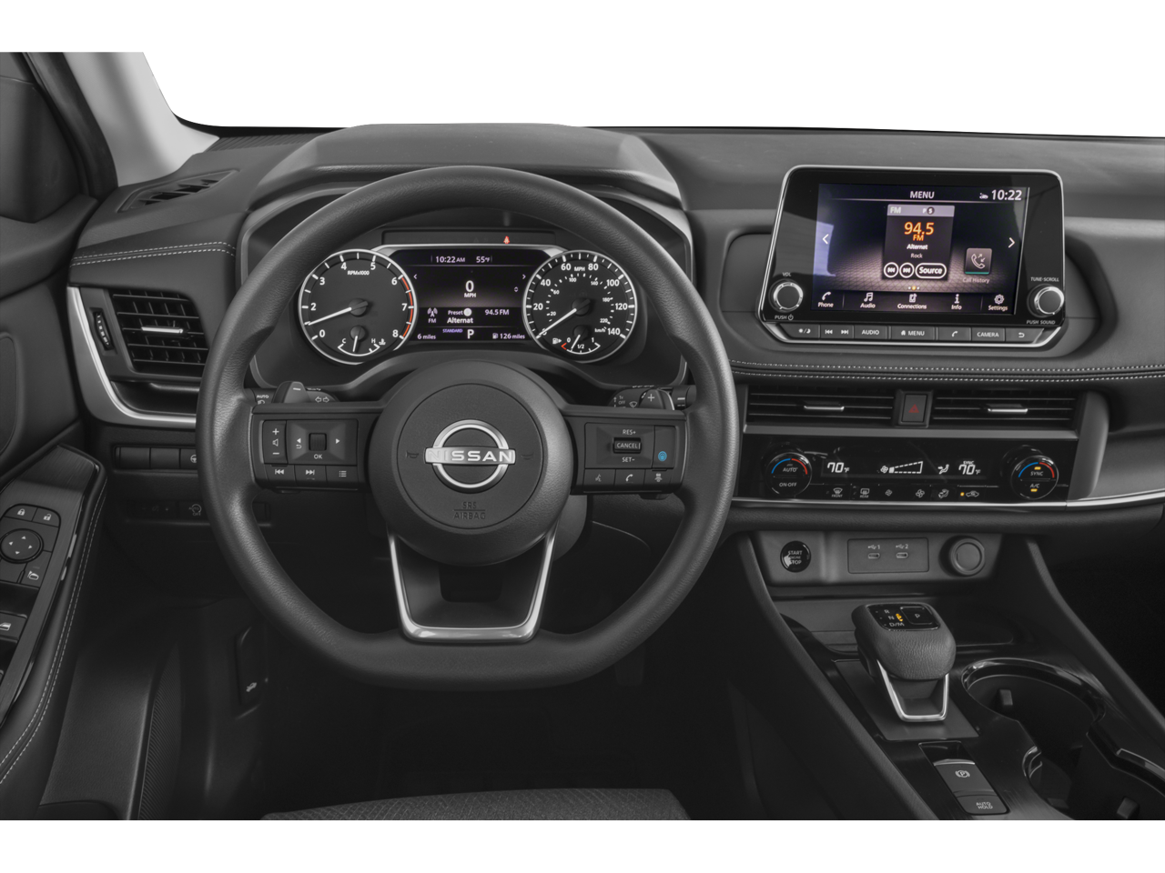 2026 Nissan Rogue — interior view