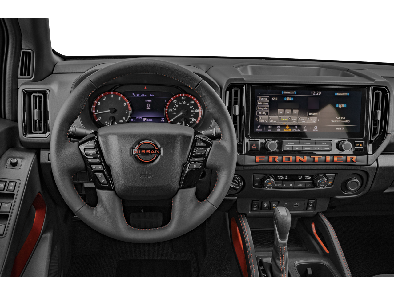 2026 Nissan Frontier — interior view