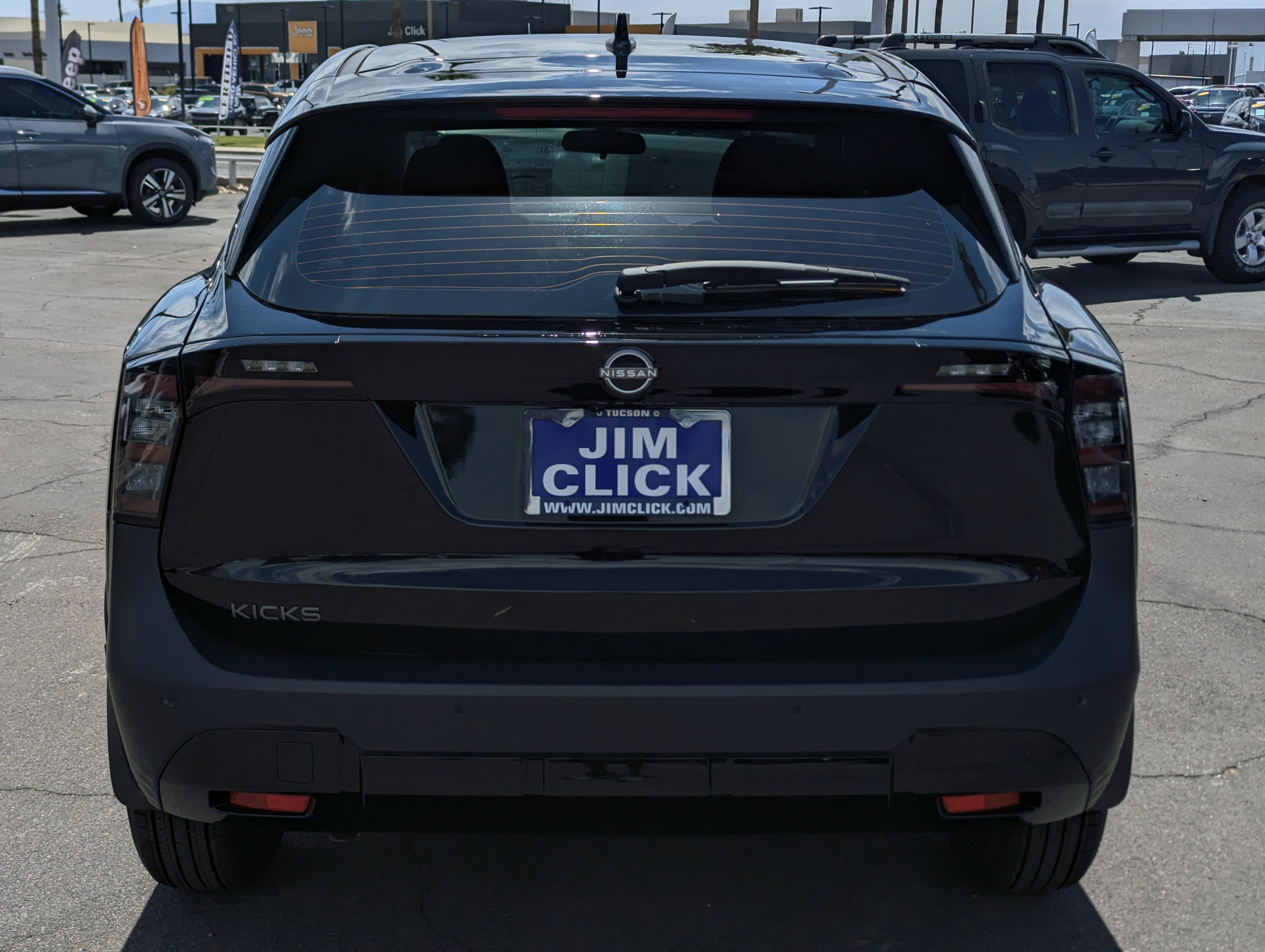 2026 Nissan Kicks — rear three-quarter view