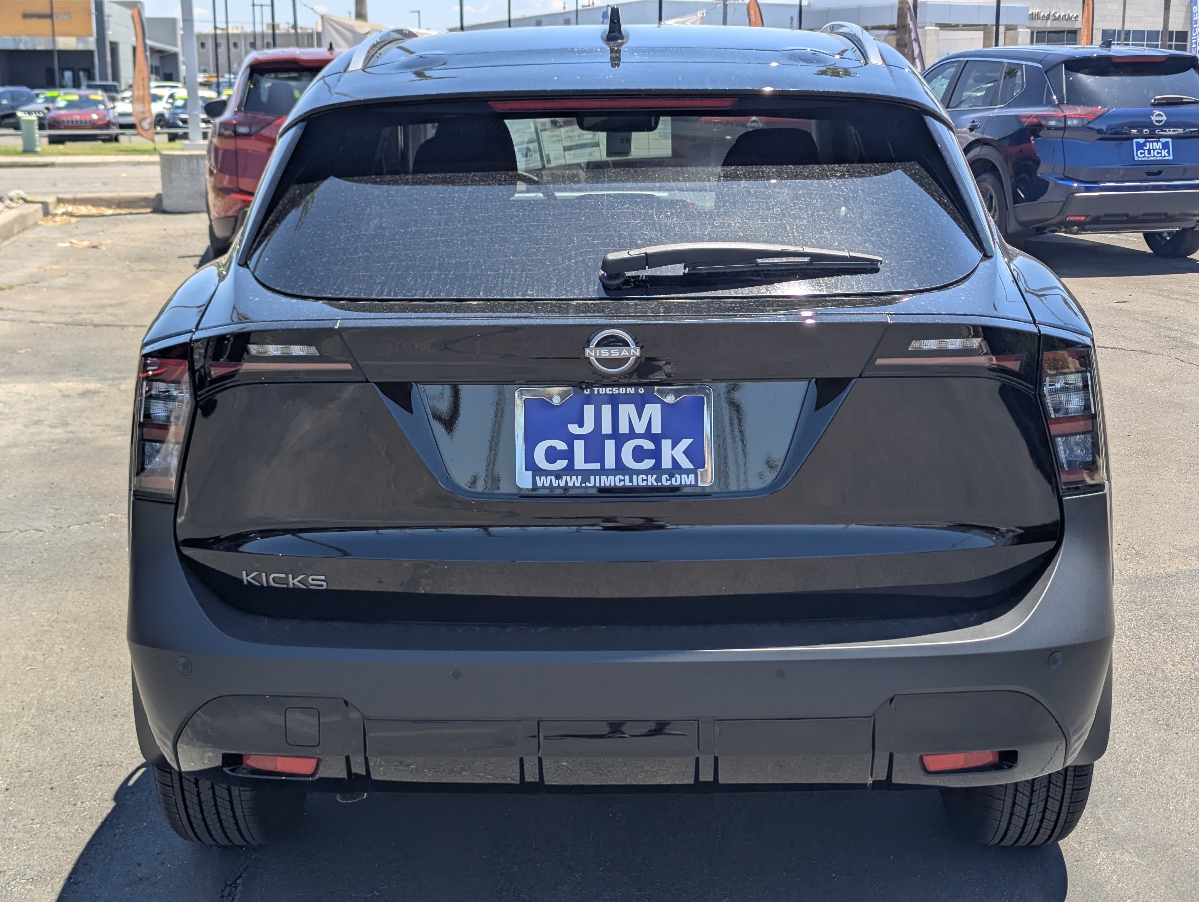 2026 Nissan Kicks — rear three-quarter view