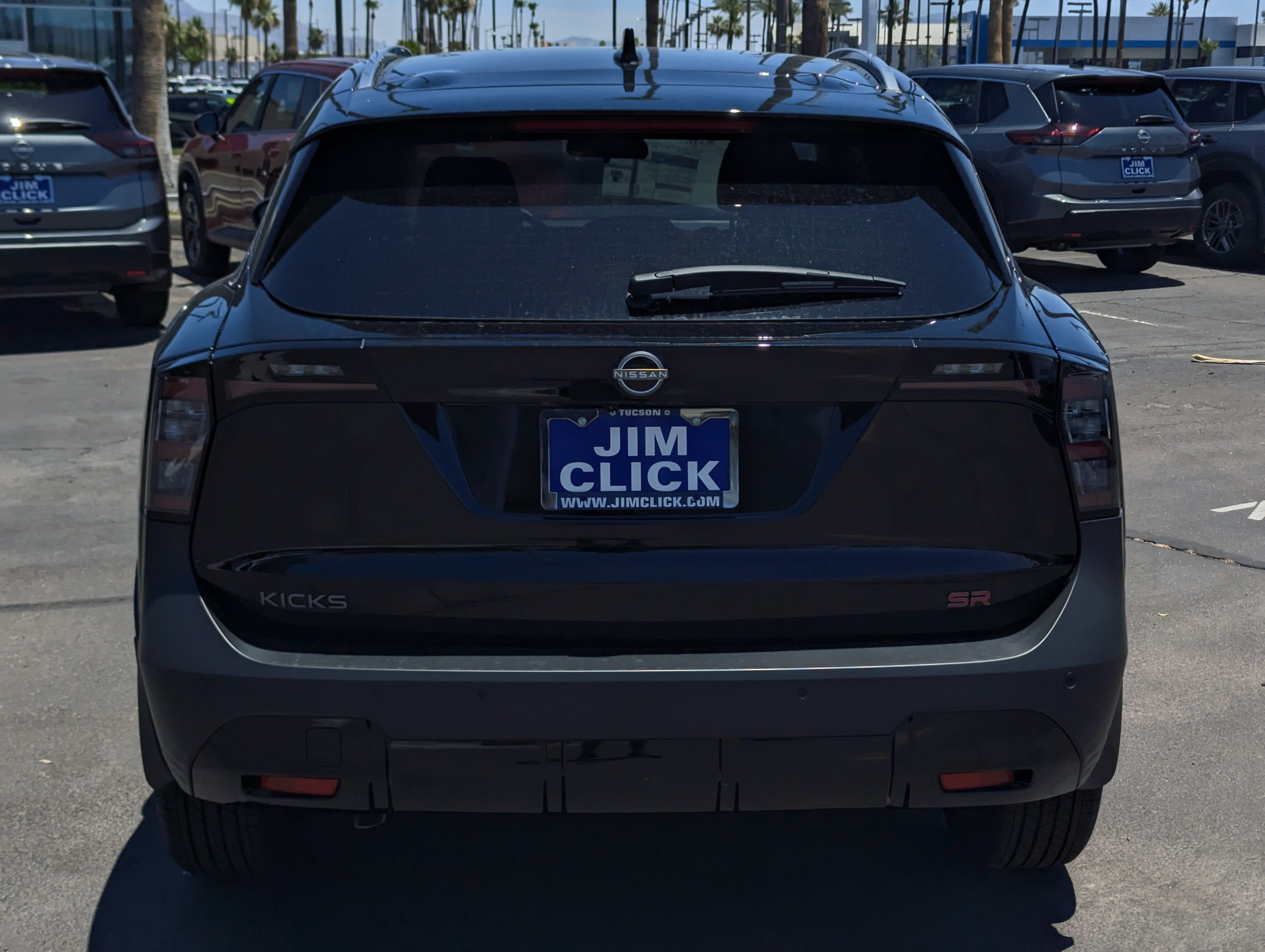 2026 Nissan Kicks — rear three-quarter view