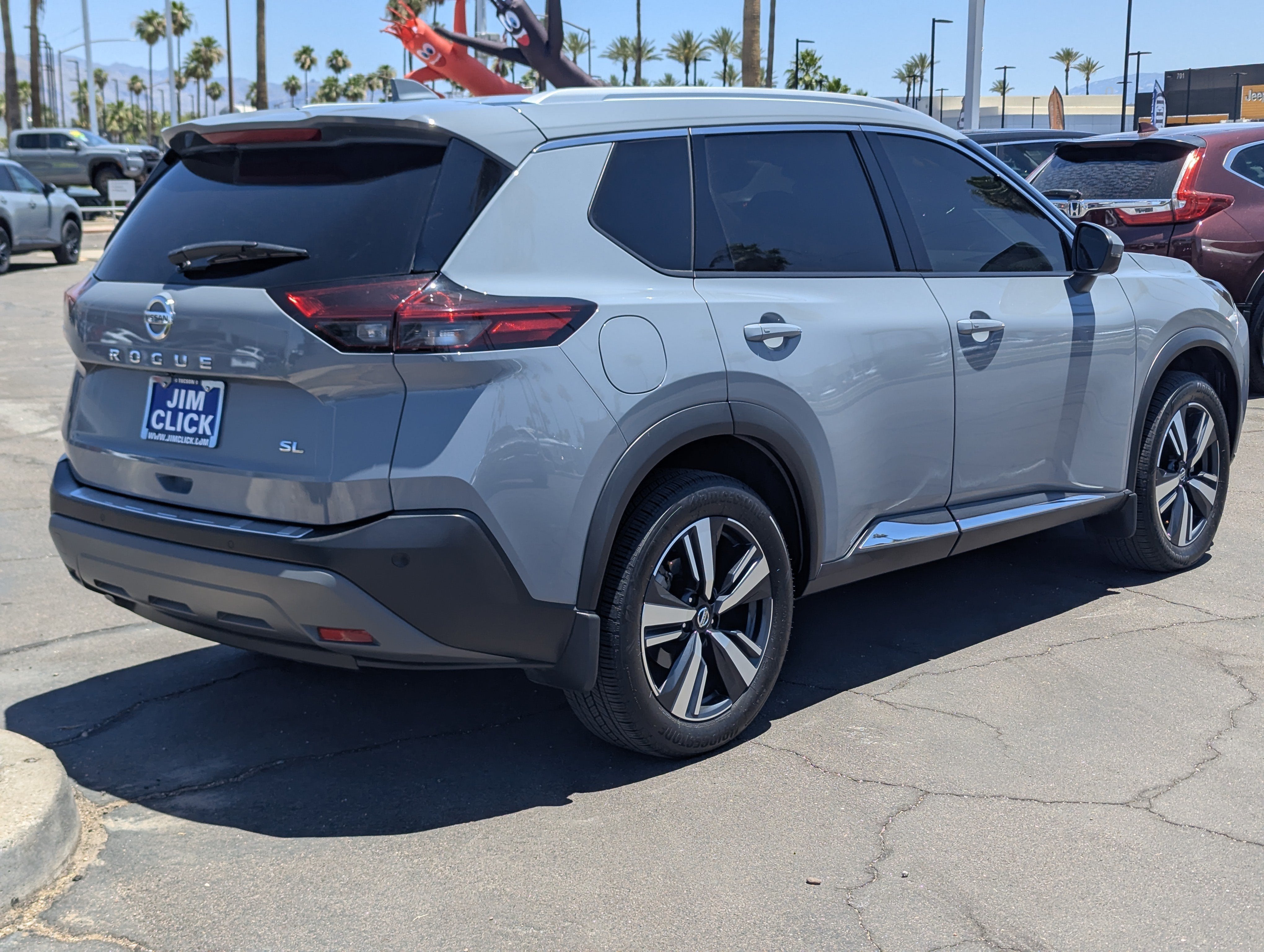2021 Nissan Rogue — side profile view