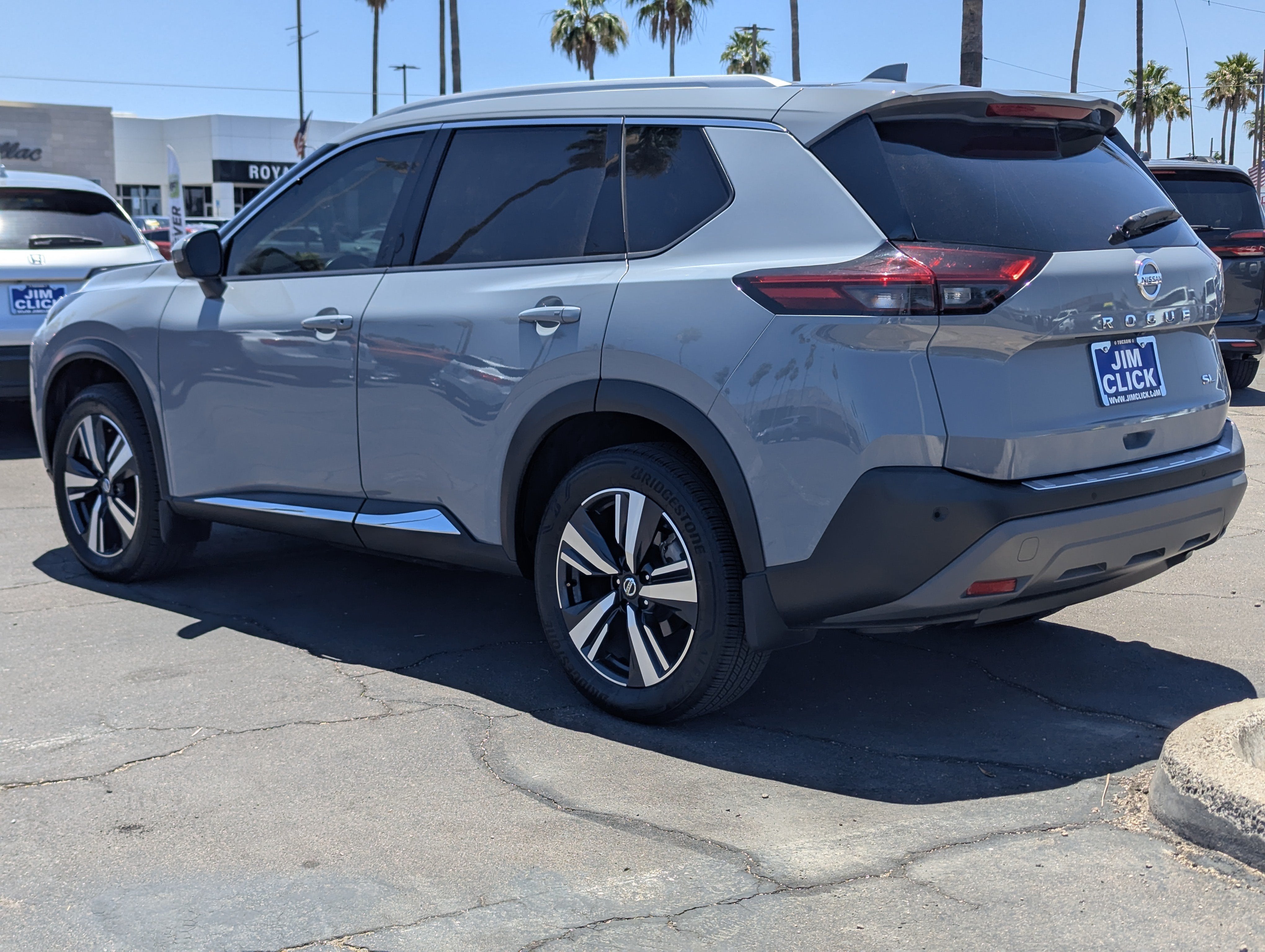 2021 Nissan Rogue — interior view