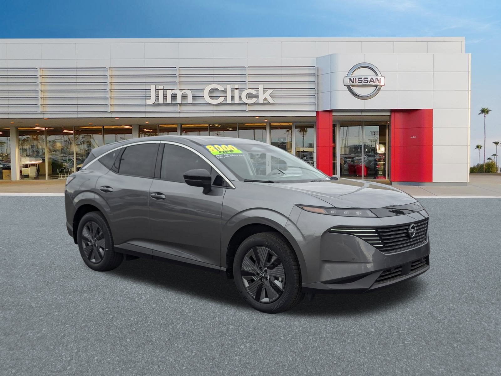 2026 Nissan Murano SL in Gun Metallic — front three-quarter view