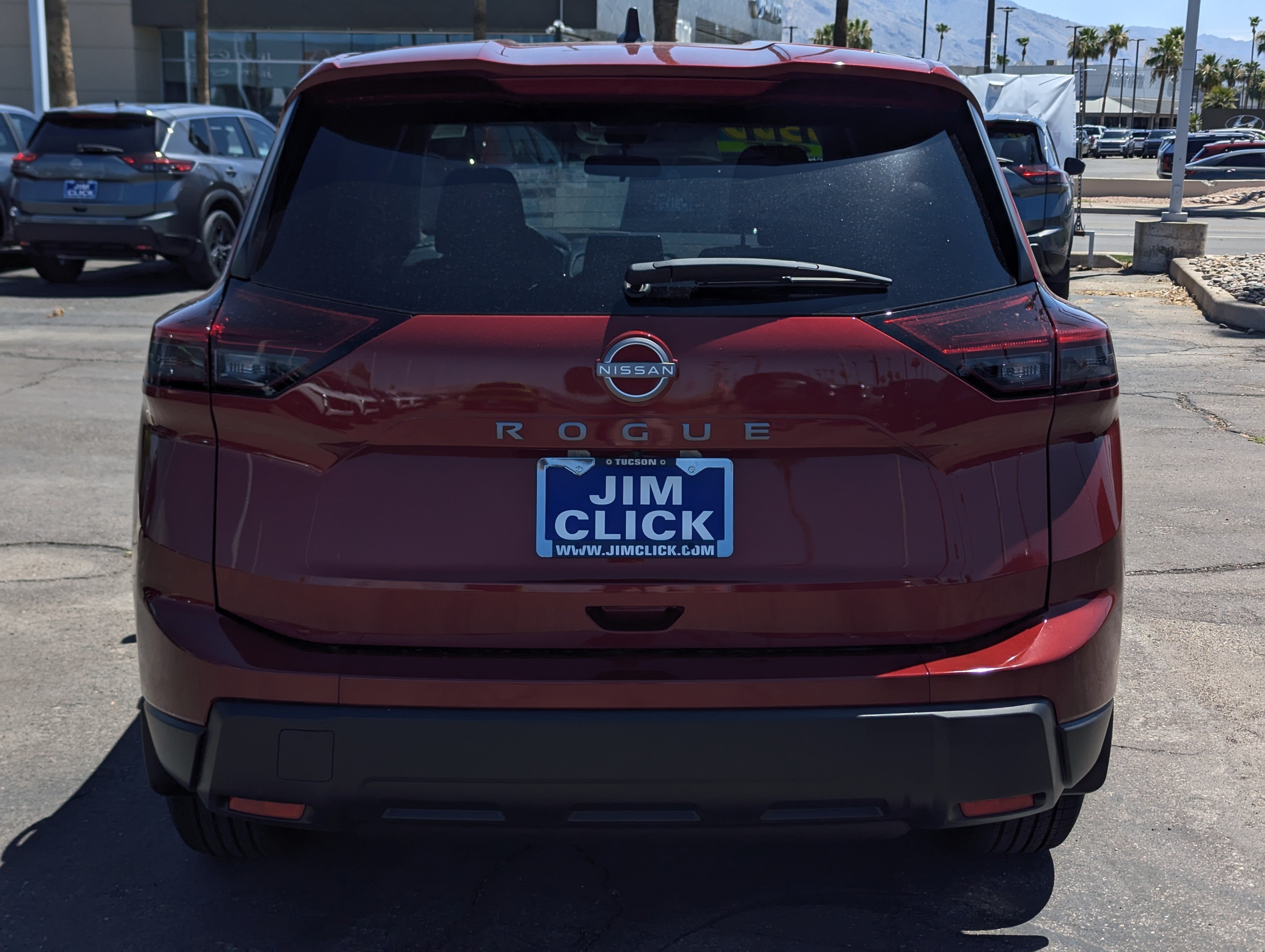 2026 Nissan Rogue — rear three-quarter view