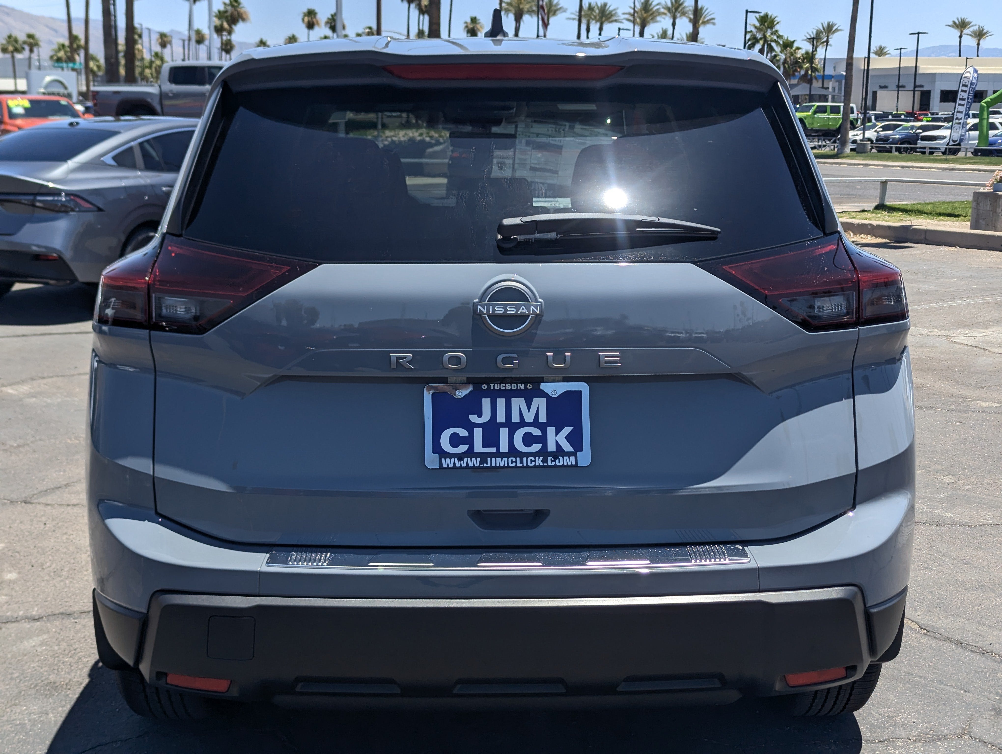 2026 Nissan Rogue — rear three-quarter view