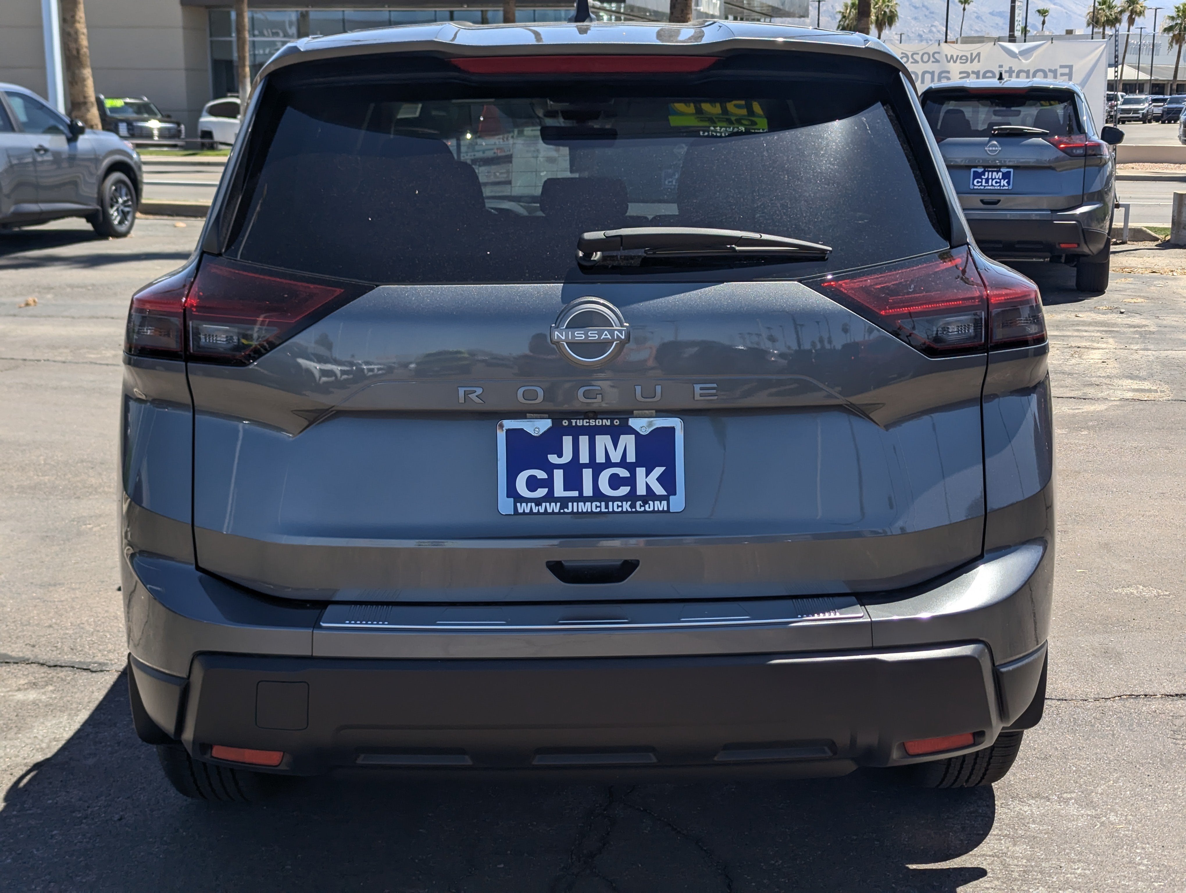2026 Nissan Rogue — rear three-quarter view